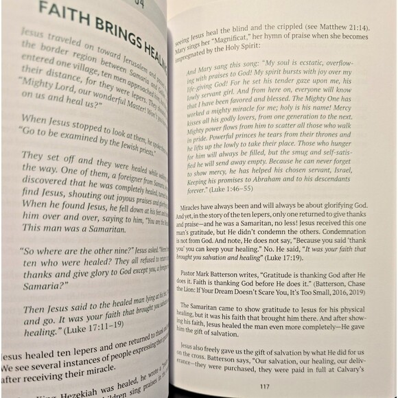 40 Days Of Healing Promises 2020 Life Outreach International hardcover Book - Picture 3 of 8